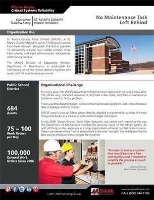 Public Schools: St. Mary's County Protects Investment in Education