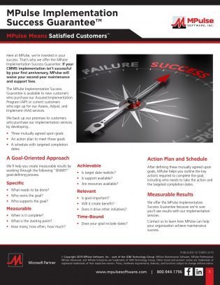 Implementation Success Guarantee