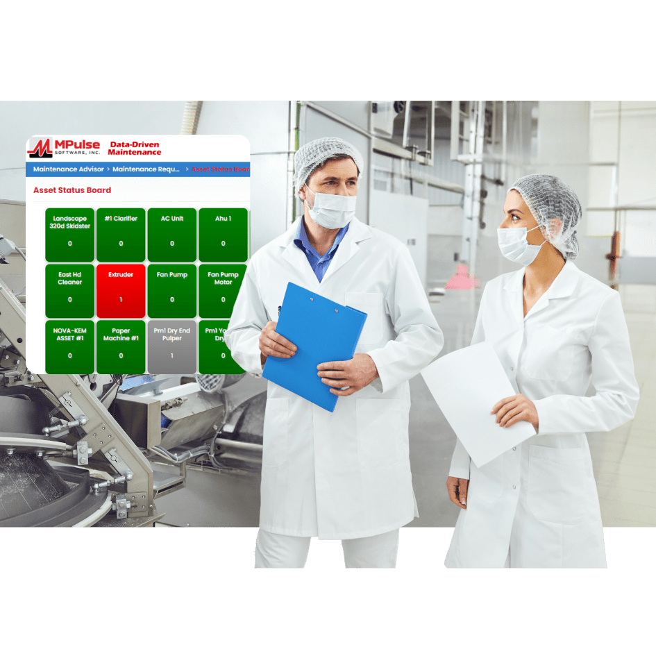 CMMS software for food and beverage industry compliance and maintenance tracking