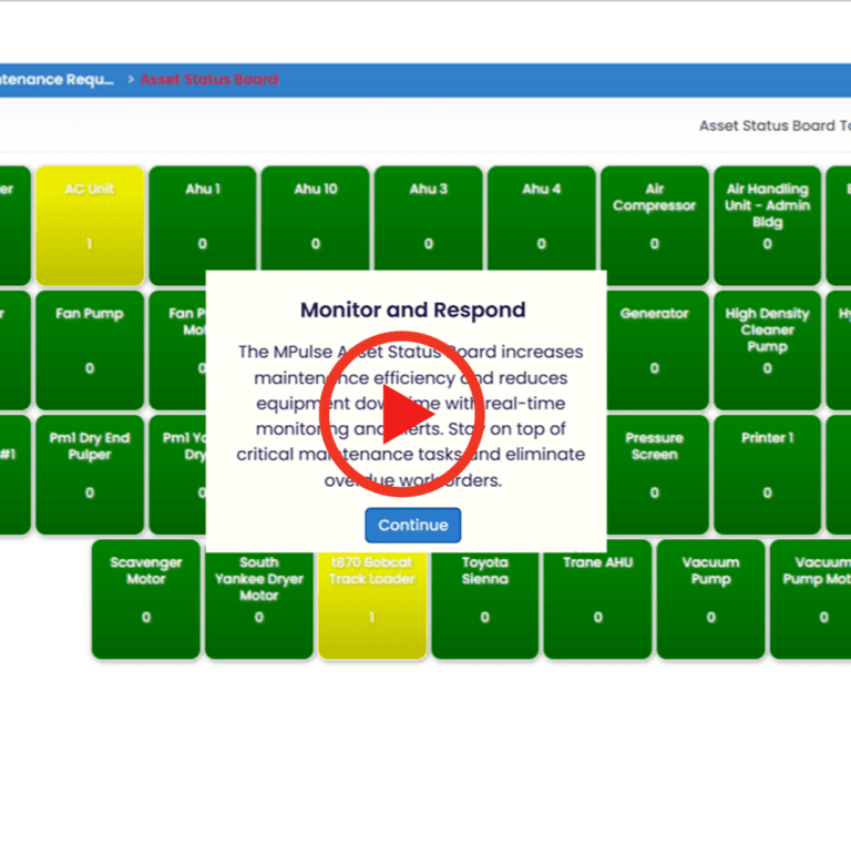 Asset Status Board